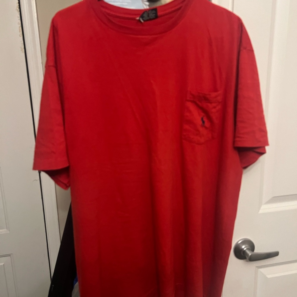 Polo by Ralph Lauren Men's Vibrant Red Tee